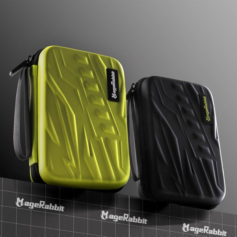 MageRabbit Dart Case for 6 Complete Darts - Wallet Case, Compact Storage for Tips, Shafts and Flights - Portable Dart Accessories Organizer (Green) - Image 2